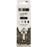 COPIC marker ciao, 3+1 set SHADE "Dark warm Gray"