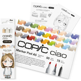 COPIC marker ciao "LAYER & mix Manga starter Set", Mellow