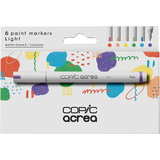 COPIC marker acrea "Light", 6er Set