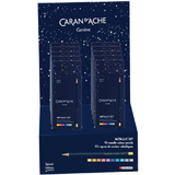 CARAN D'ACHE farbstifte COSMIC BLUE, 10er Display