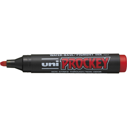 uni-ball Permanent-Marker PROCKEY (PM-126), rot