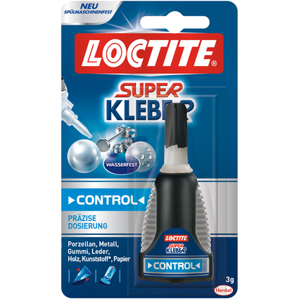 LOCTITE Superkleber Control, 3 g Flasche