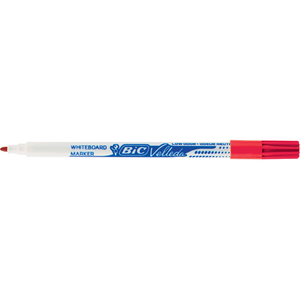 BIC Whiteboard-Marker Velleda 1721, Rundspitze, rot