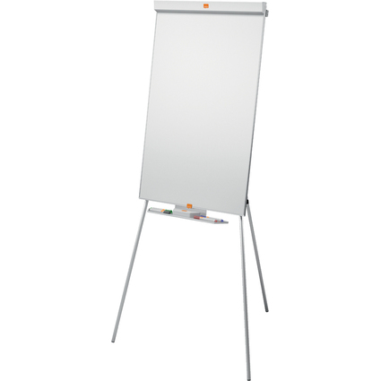 nobo Flipchart Mobil Stahl Nano Clean, magnethaftend, wei