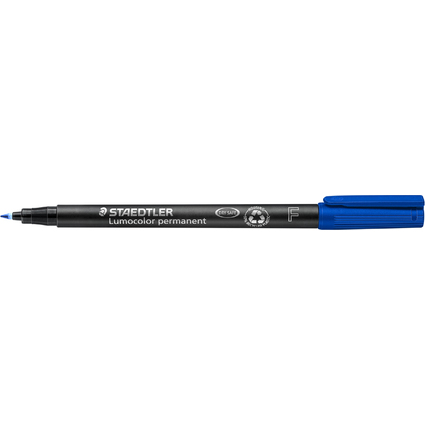 STAEDTLER Lumocolor Permanent-Marker 318F, blau