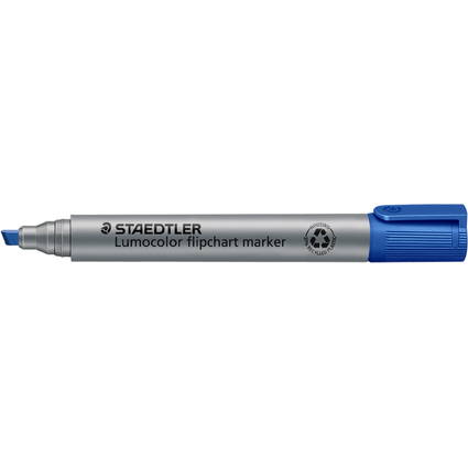 STAEDTLER Lumocolor Flipchart-Marker 356B, blau