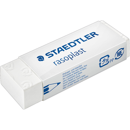 STAEDTLER Kunststoff-Radierer rasoplast B20, wei