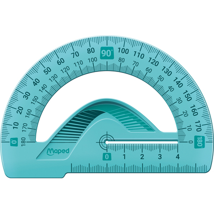 Maped Halbkreis-Winkelmesser Flex 180 Grad, 120 mm