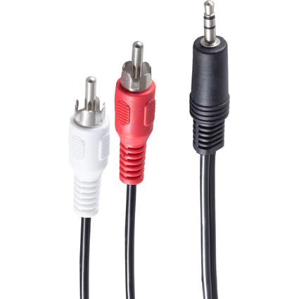 shiverpeaks BASIC-S Audiokabel, 2 x Cinchstecker -