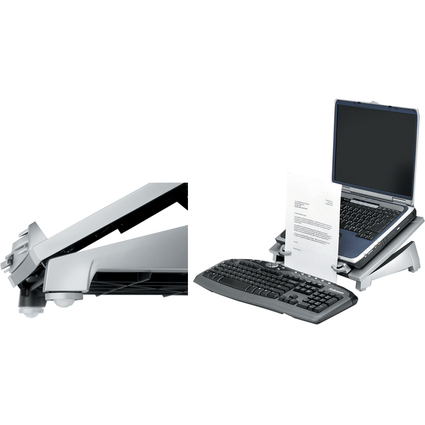 Fellowes Notebook-Stnder Plus Office Suites, silber