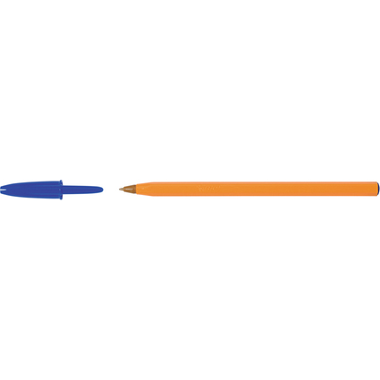 BIC Kugelschreiber Orange, Strichfarbe: blau