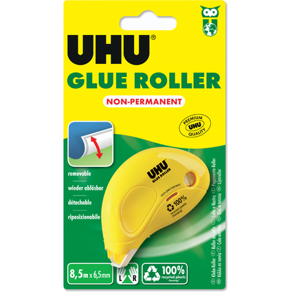 UHU Kleberoller Dry & Clean Roller, non-permanent