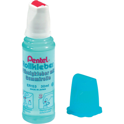 Pentel Rollkleber Roll'n Glue ER153-GS, Inhalt: 30 ml