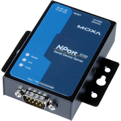 MOXA Serial Device Server, 1 Port, RS-232/422/485