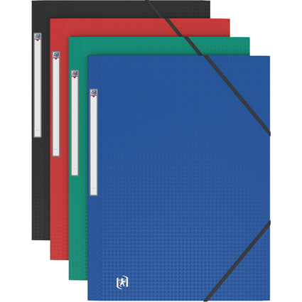 Oxford Eckspannermappe Memphis, aus PP, farbig sortiert