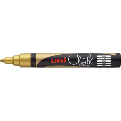 uni-ball Kreidemarker Chalk marker PWE5M, gold