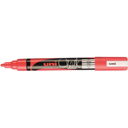 uni-ball Kreidemarker Chalk marker PWE5M, rot