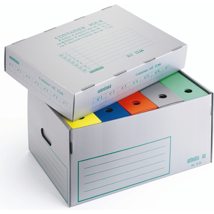 extendos Archiv- & Transport-Box aus Polypropylen Wellpappe