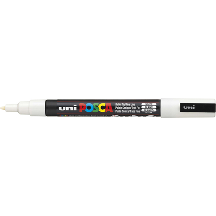 POSCA Pigmentmarker PC-3M, wei