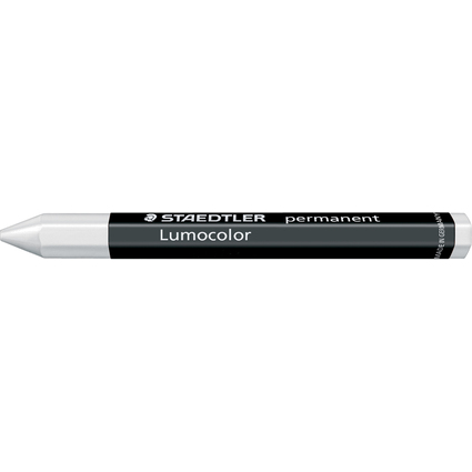 STAEDTLER Signierkreide Lumocolor permanent omnigraph, wei