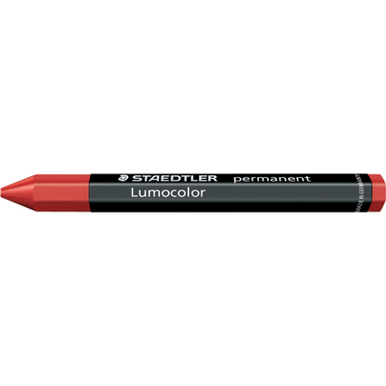 STAEDTLER Signierkreide Lumocolor permanent omnigraph, rot