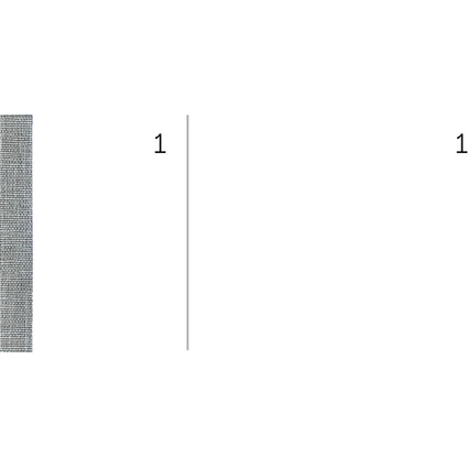 ELVE Bon-Block, wei, Mae: (B)135 x (H)60 mm