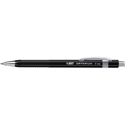 BIC Druckbleistift Criterium, Minenstrke: 2,0 mm, schwarz