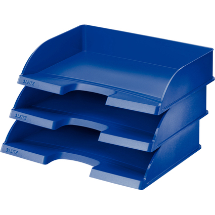 LEITZ Briefablage Plus Standard, DIN A4 quer, blau