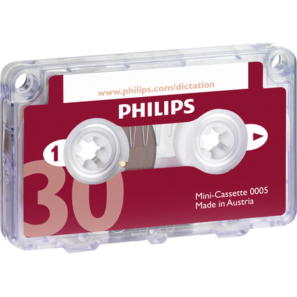 PHILIPS Mini Kassette LFH0005, 30 Minuten