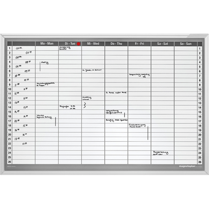 magnetoplan Wochenplaner, (B)920 x (H)625 mm