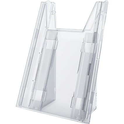 DURABLE Prospekthalter COMBIBOXX 1/3 DIN A4, transparent