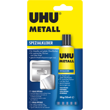 UHU Spezialkleber METALL, 30 g Tube