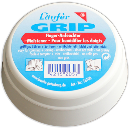 Lufer Fingeranfeuchter "GRIP" in Dose, Inhalt: 20 g