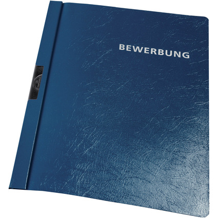 DURABLE Bewerbungsmappe, DIN A4, blau, mit Clip