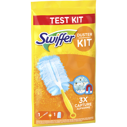 Swiffer Staubmagnet Starter-Set, 1 Handgriff + 1 Tuch