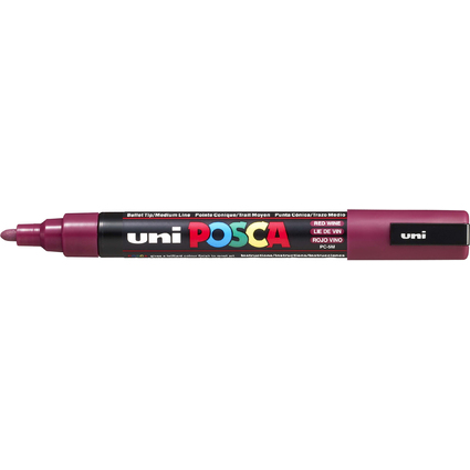 POSCA Pigmentmarker PC-5M, weinrot