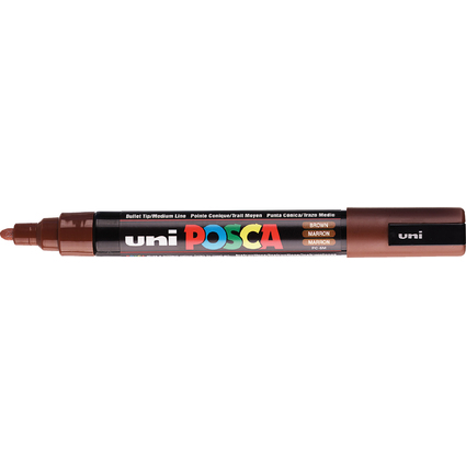 POSCA Pigmentmarker PC-5M, braun