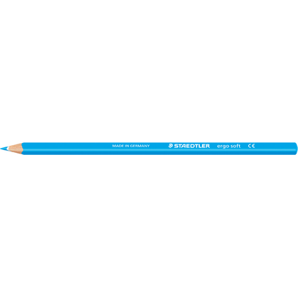 STAEDTLER Dreikant-Buntstift ergosoft, dreieckig, lichtblau