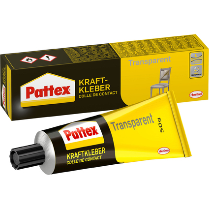 Pattex Kraftkleber Transparent, lsemittelhaltig, 50 g Tube