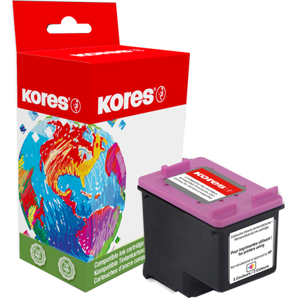 Kores Tinte G1720 ersetzt hp CH564EE/HP301XL, farbig