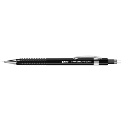 BIC Druckbleistift Criterium, Minenstrke: 0,7 mm, schwarz