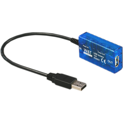 W&T USB 2.0-Isolator 1kV-Isolationsspannung min. 1.000 V DC