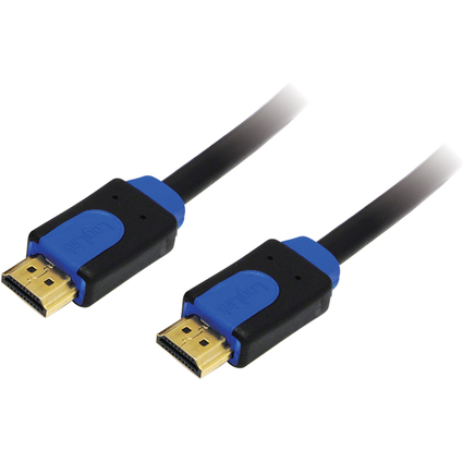 LogiLink HDMI Kabel High Speed, HDMI Stecker - Stecker, 1 m