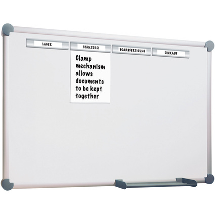 MAUL Weiwandtafel 2000 MAULpro - Komplett-Set, grau