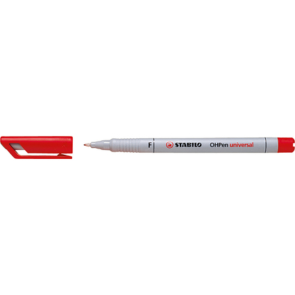 STABILO Nonpermanent-Marker OHPen universal, rot