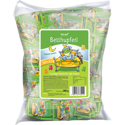 HELLMA Fruchtgummi Betthupferl, im Polybeutel