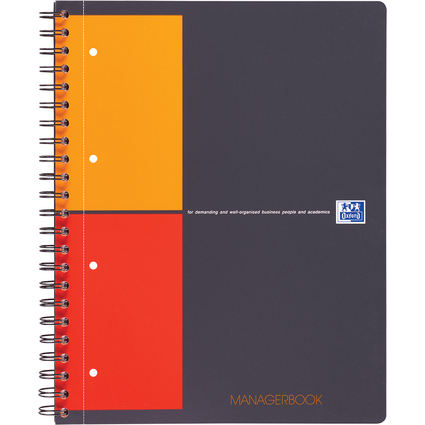 Oxford International Collegeblock "MANAGERBOOK", DIN A4+