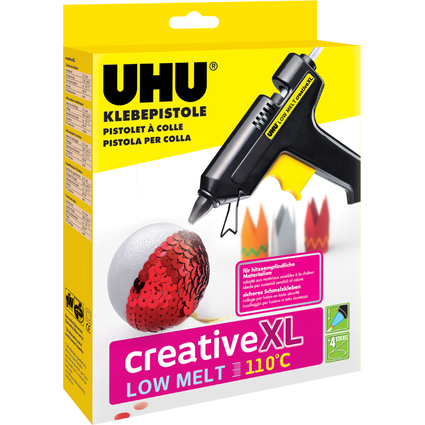 UHU Niedrigtemperatur-Klebepistole Low Melt Creative XL