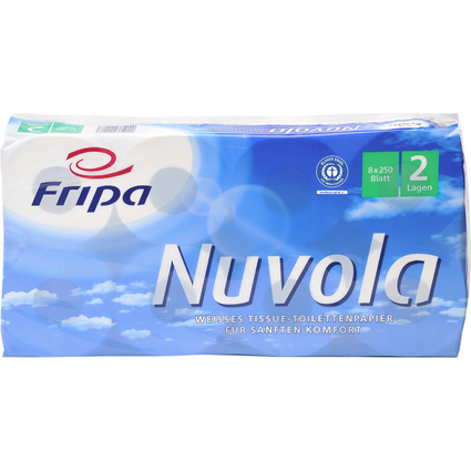 Fripa Toilettenpapier Nuvola, 2-lagig, hochwei