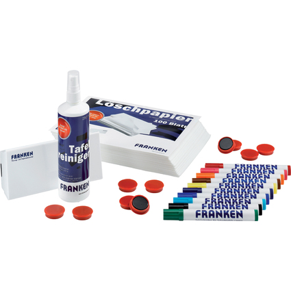 FRANKEN Starter-Set fr Magnet-/Weiwand-/Planungstafeln